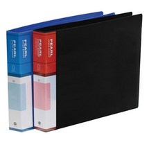 모비딕파워 [모비딕파워] 문서정리파일 사무실용품 수행파일 문서파일 사무실파일 가죽파일, 아★ 2공 O링 PP 바인더 짧은변철 A4 B141 공, [좋습니다]