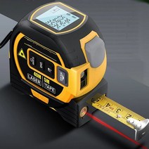 3IN1 스마트 레이저줄자 부피 면적 측정 레이저라인 디지털자 수동줄자 거리 측정기