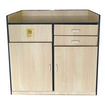 깔끔한 사무실 탕비실 셀프 바 커피 수납장 리턴바, 1개, F-100X90X50