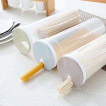 밀폐용기 보관통 면보관용기 스파게티보관용기 파스타보관용기 잡곡통 국수보관통 국수통 KK199, 면수납통/그레이