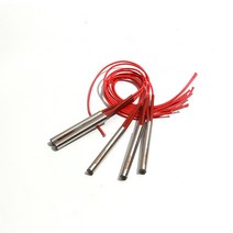 전기 카트리지 히터 5 개 16x50mm 16x52mm 16x55mm 16x60mm 금형 건식 연소 히트 파이프 200W-240W 110V/220V 맞춤형 허용, [03] 380V, [01] 200W 16x50mm