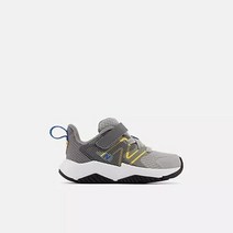 뉴발란스키즈 프레시폼 아리시 v2 번지 그레이 찍찍이 지지력 유아용 쿠셔닝 운동화 Fresh Foam Arishi v2 Bungee Lace