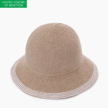 베네통 린넨 버킷 플러피햇 BCCPA3331