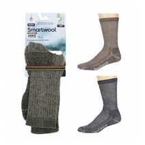 스마트울 스마트울 메리노울 클래식 풀쿠션 크루 기능성 하이킹 양말, M