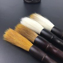 코팅 민화 서예붓 양모필 전용 세트 일자목 서예용품, 붓놀림, 겸호