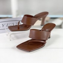 헨리메인 라메스 스트랩 뮬 힐 펌프스 8cm