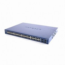 (NETGEAR) 넷기어 GS748T (스위칭허브/48포트/1000Mbps + 4SFP/렉마운트가능), 단일 모델명/품번
