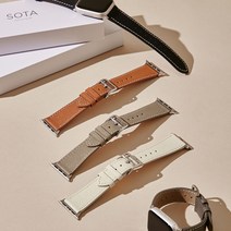 SOTA 애플워치스트랩 8 7 6 se se2 호환 앱송 싱글투어 스트랩, 42/44/45mm, 블랙