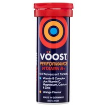 부스트 비타민 B+ 퍼포먼스 기포성 10타블렛 Voost Vitamin B+ Performance Effervescent 10 Tablets
