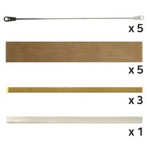 삼보테크 비닐접착기 러브러 SK-210 2mm 열선5+테프론천5+테프론테이프3+실리콘1 소모품 세트