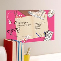 iy273-여자들의 핑크 사랑_칠판시트_칠판스티커, 상세 설명 참조