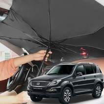 렉스턴W 차량용햇빛가리개 우산형 앞유리커버 차박 차량햇빛가리개 햇빛가리개 자동차커버 차량용, 상세페이지 참조, 벤타샵대형