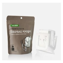 커피 옥수수 필터 자연스러운 드립백 30개