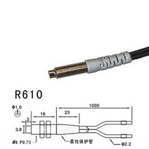 온도센서 FS-V11 E3X-NA11 디지털 디스플레이 광섬유 증폭기 컨트롤러 적외선 유도 광전 센서 확산 반사 M3 M4 M6, [08] M6 Reflex