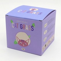 [바보사랑] 캣그라스 캣닢 씨앗 꽃 식물 채소 모종 새싹 키우기 쉬운 DIY 키트 어린이집, 상세 설명 참조, 상세 설명 참조