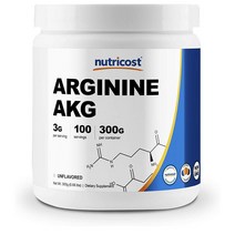 Nutricost Arginine AKG 뉴트리코스트 아르기닌 에이케이지 10.5oz(300g), 1개, 300g