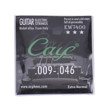 CAYE EW 일렉트릭 기타 현 1st6t 스틸 코어 니켈 합금 상처 액세서리 05cm/020 In Guitar String