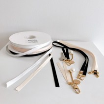리본 공예 머리핀재료 헤어핀만들기 부자재 재료 diy 기본1, 블랙