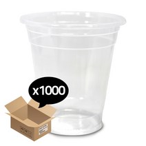 14온스 98파이 PS 투명 무지컵 1박스(1000개), 14온스 98파이 PS 투명 무지컵 1박스[1000개]