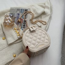 QiYuQoo 고급 질감 작은 가방 여성 소그룹 새로운 패션 올해 폭발 다이아몬드 체인 메신저 가방