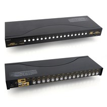 리버네트워크 NEXI(넥시) NX-7216KVM 4K NX624 KVM 스위치 (HDMI 16 1 USB 케이블미포함), 선택하세요