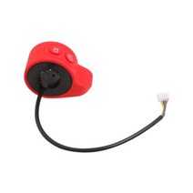 전동킥보드부품 전동킥보드배터리 야외 스쿠터 가속기 스로틀 내구성 교체 손가락 속도 레버 액세서리 HX-X6 X7 X8, 01 빨간