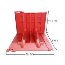 차수막 차수판 방수판 차수벽 물막이판 가게 반지하 임시 5, G.안쪽으로 굽힘 54x52x70x20