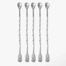 칵테일스푼 26CM 5개입 머들러스푼 칵테일기구 스터링스푼