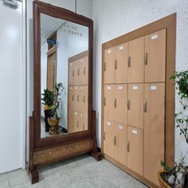 민경사 개업식 대형좌경 앤틱좌경 대 거울 3X5