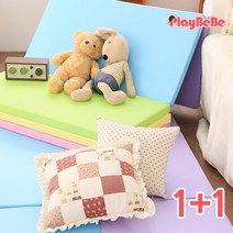 1+1 플레이베베 놀이방 폴더매트 층간소음방지매트 5단(120x200), 비비드