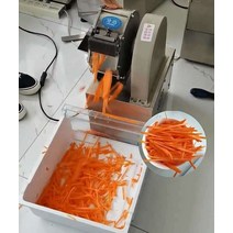 채써는 자동 무채 기계 썰기 상업용 무생채만드는법, 4개의 나이프로 시장 규모 확대