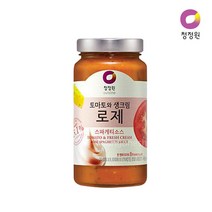 청정원 로제 스파게티소스 600g x3개 + 면500g증정