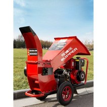 잔가지파쇄기 나무파쇄기 목재 과수원 15마력, 가솔린 모터 스타터 16hp