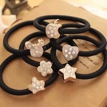 기쁜오늘 골드 메달 짱짱한 여성 댕기 머리끈 hairband 20개