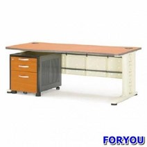 Foryou2764 퍼즐 일자형책상 컴퓨터책상 조립식책상 책상 책장 책꽂이, 레드 레드