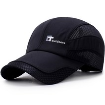 쇼미코리아 시원한 스포츠 메쉬 젠틀 아웃도어 볼캡 모자, 블랙