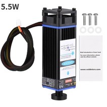 레이저각인기 레이저마킹기 CO2레이저 450nm 80w cnc 밀링 머신 레이저 조각 고정 초점 거리 오프라인 레이저 조각기 프린터 grbl 제어 조각가 레이저, 유럽 ​​연합, 5.5w 레이저 만