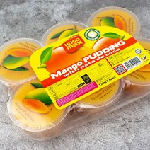 호고맥스 망고맛 푸딩 위드 나타데코코 120g 6입 / 말레이시아망고푸딩