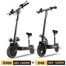 전동킥보드 전동스쿠터 전기 킥스쿠터 성인 60V 전기 스쿠터 시트 듀얼 모터 48V 52V 접이식 전자 스쿠터, 10 X900 and X48