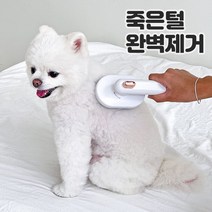 올탐 90도 원터치 브러쉬 반려동물 죽은 털 제거 강아지 빗