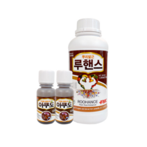 아쿠도 루핸스 세트 비료 영양제 (루핸스 1L 1개 아쿠도 50ml 2개), 2개