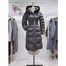 EnC [역시즌] 폭스 워머 넥 슬림핏 롱 다운점퍼 71O JD24V 71O(2285691)