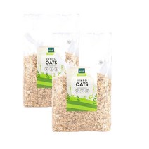 Holland & Barrett Organic Jumbo Oats 홀랜드앤바렛 점보 오트 시리얼 1kg 2팩
