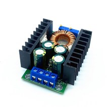 전압안정장치300w xl4016 dc-dc 최대 9a 스텝 다운 벅 컨버터 5-40v 1.2-35v 가변 전원 공급 장치 모듈 led 드라이버, 없음