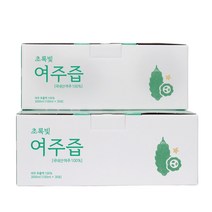 초록빛 여주즙 120포( 1박스 x 30포 4박스), 1세트, 100ml