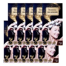 리체나 샴푸형 골드 염색제, 부드러운 갈색, 10개