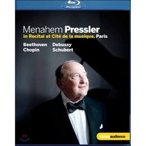 [Blu-ray] Menahem Pressler 메나헴 프레슬러 파리 리사이틀 (In Recital at Cite de la Musique Paris) :...