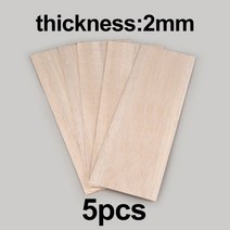 건축모형 basswood 재료 배스우드 공예 우드 발사 나무 시트 플라이 빈 미완성 보드 직사각형 조각 DIY 아, 11 100x300x2mm