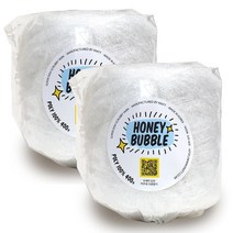 [니뜨] 허니버블수세미 콘사 (400g) x2볼 + 도안세트, 01_화이트