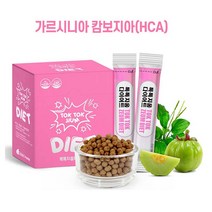 톡톡지움다이어트 30포 가르시니아캄보지아추출물HCA 차전자피식이섬유 함유, 1개